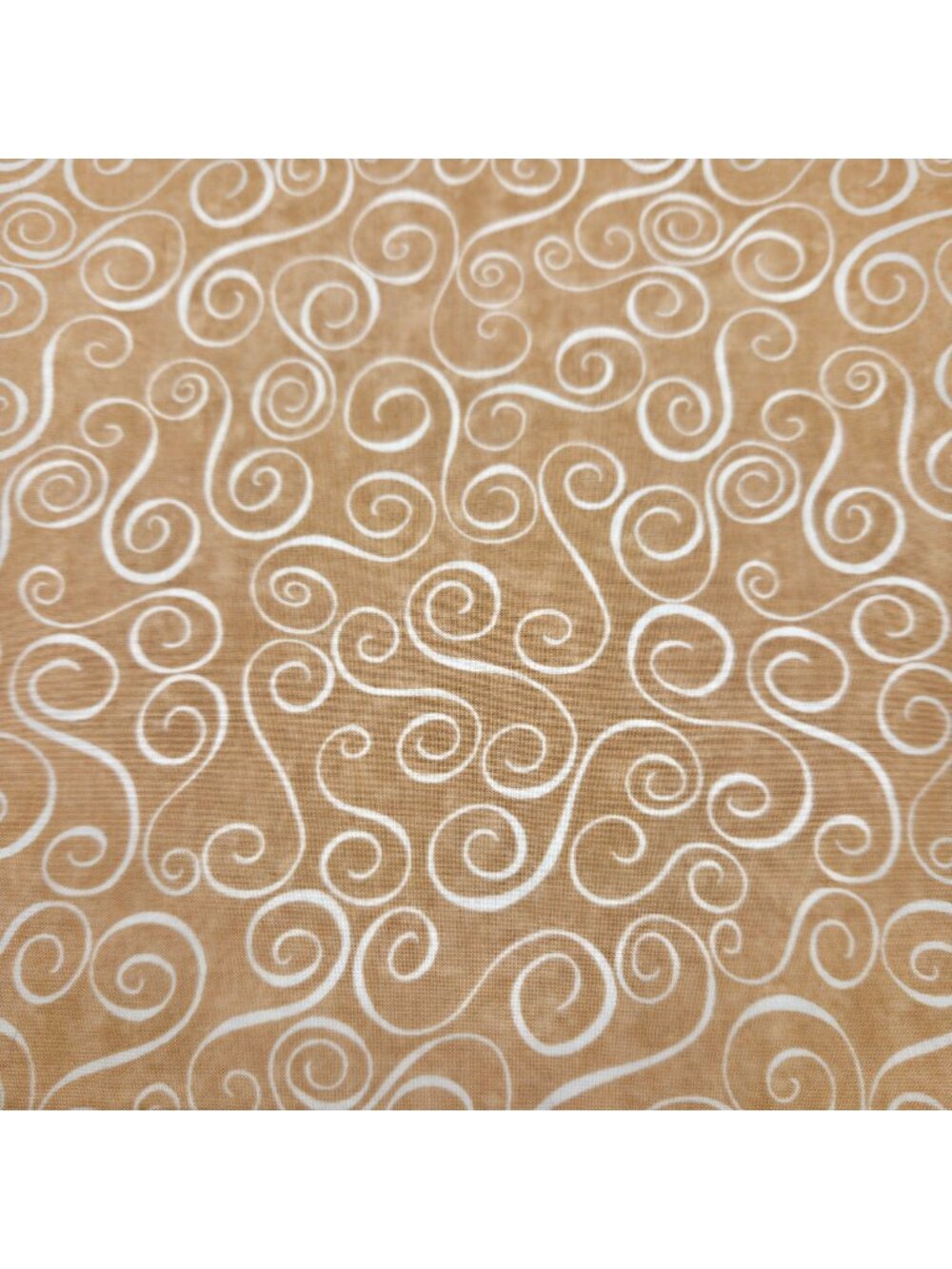 Have A Latte Cotton Quilting Fabric Swirl Pattern Clothworks 1 Yard